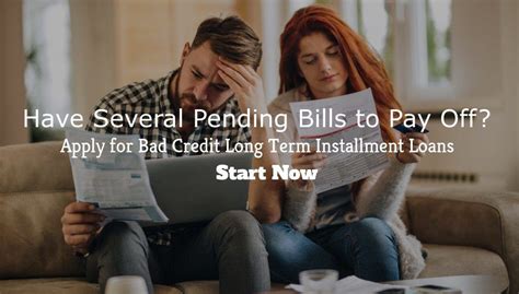 Long Term Installment Loans With Bad Credit